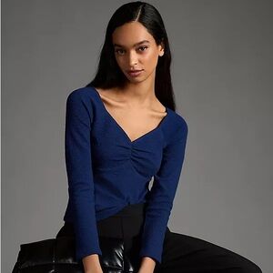 Maeve Anthropology Sweetheart Top Size Small